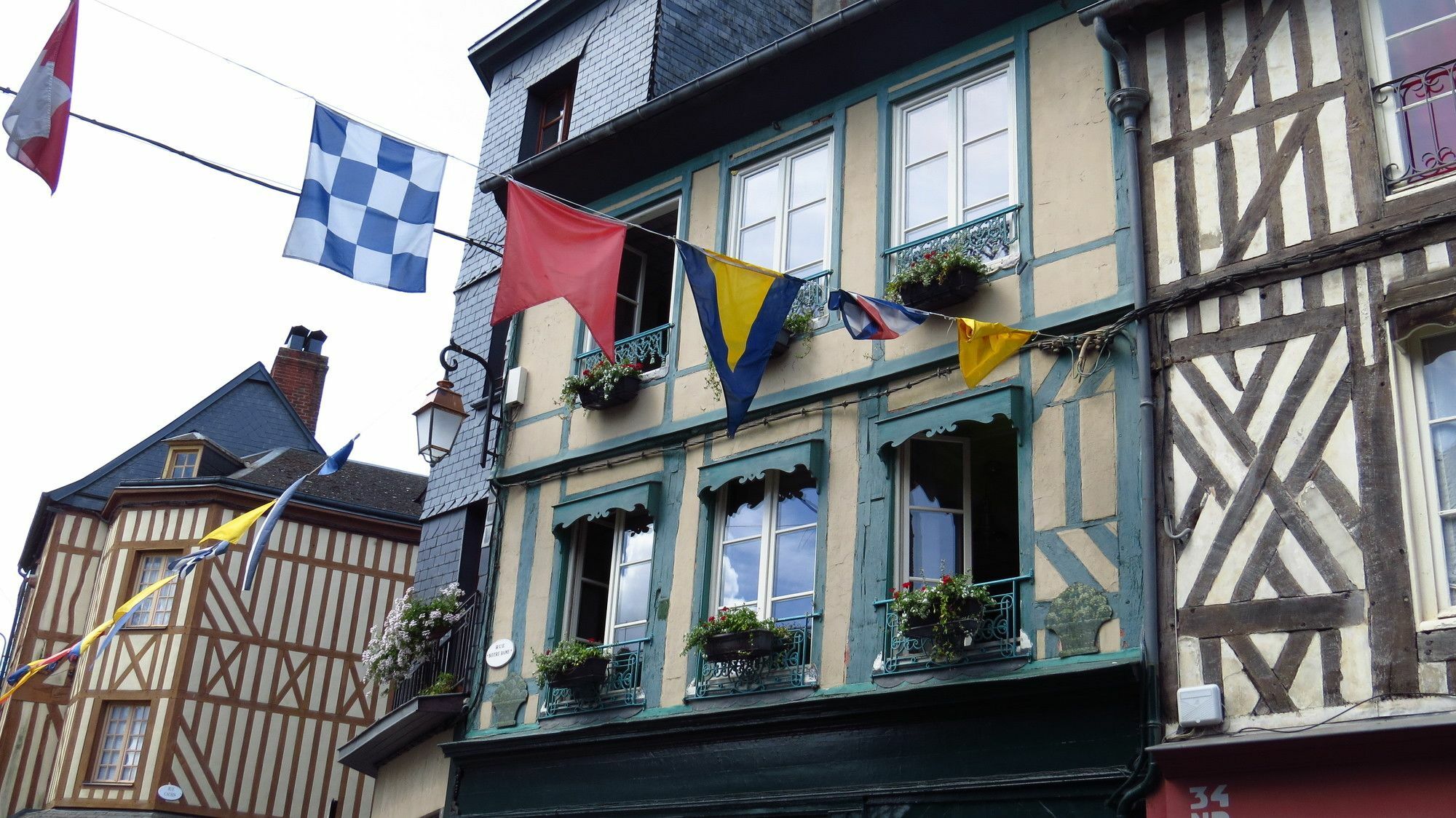 Appartement Galerie Honfleur Exteriör bild
